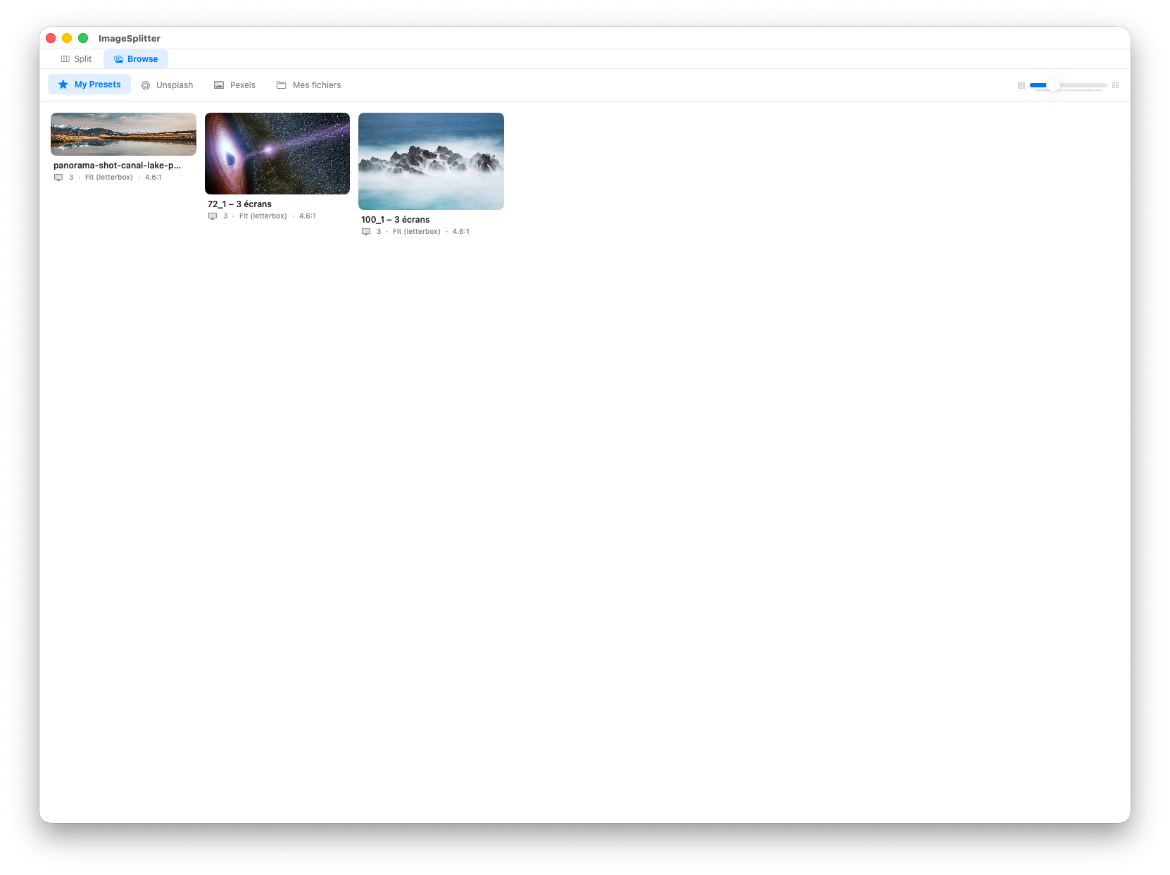 Preset Tab